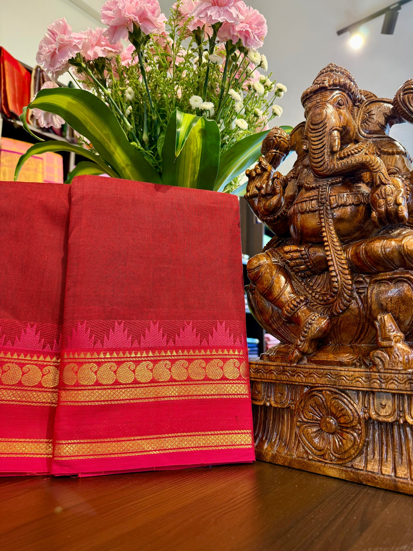 Kanchi Cotton Saree