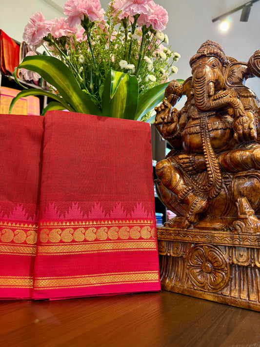 Kanchi Cotton Saree