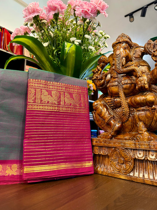 Kanchi Cotton Saree