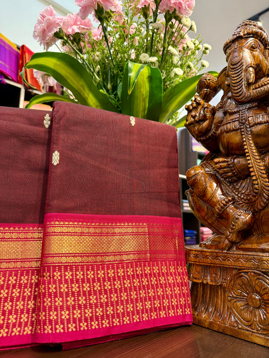 Kanchi Cotton Saree
