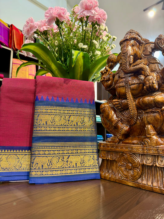 Kanchi Cotton Saree
