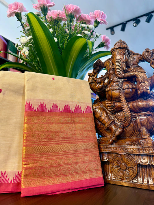 Kanchi Cotton Saree