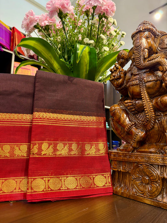 Kanchi Cotton Saree