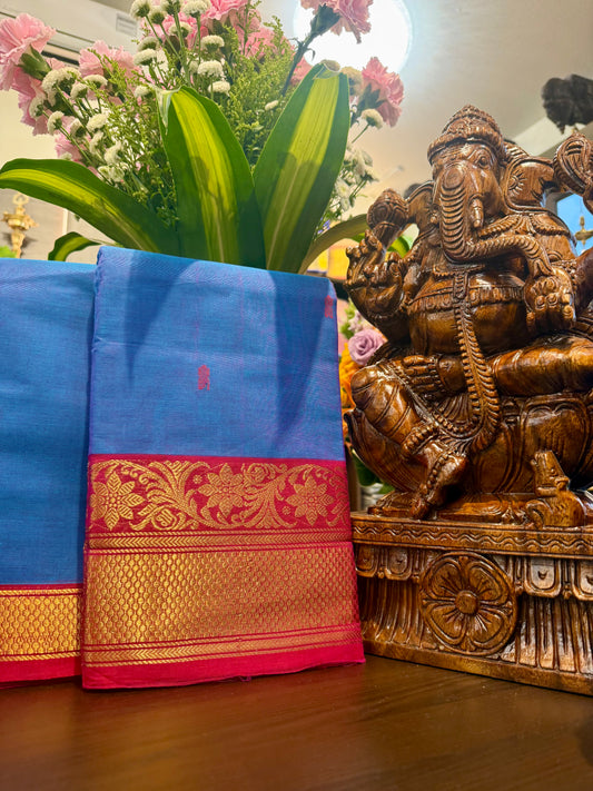 Kanchi Cotton Saree