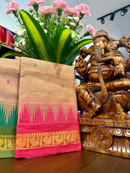 Kanchi Cotton Saree