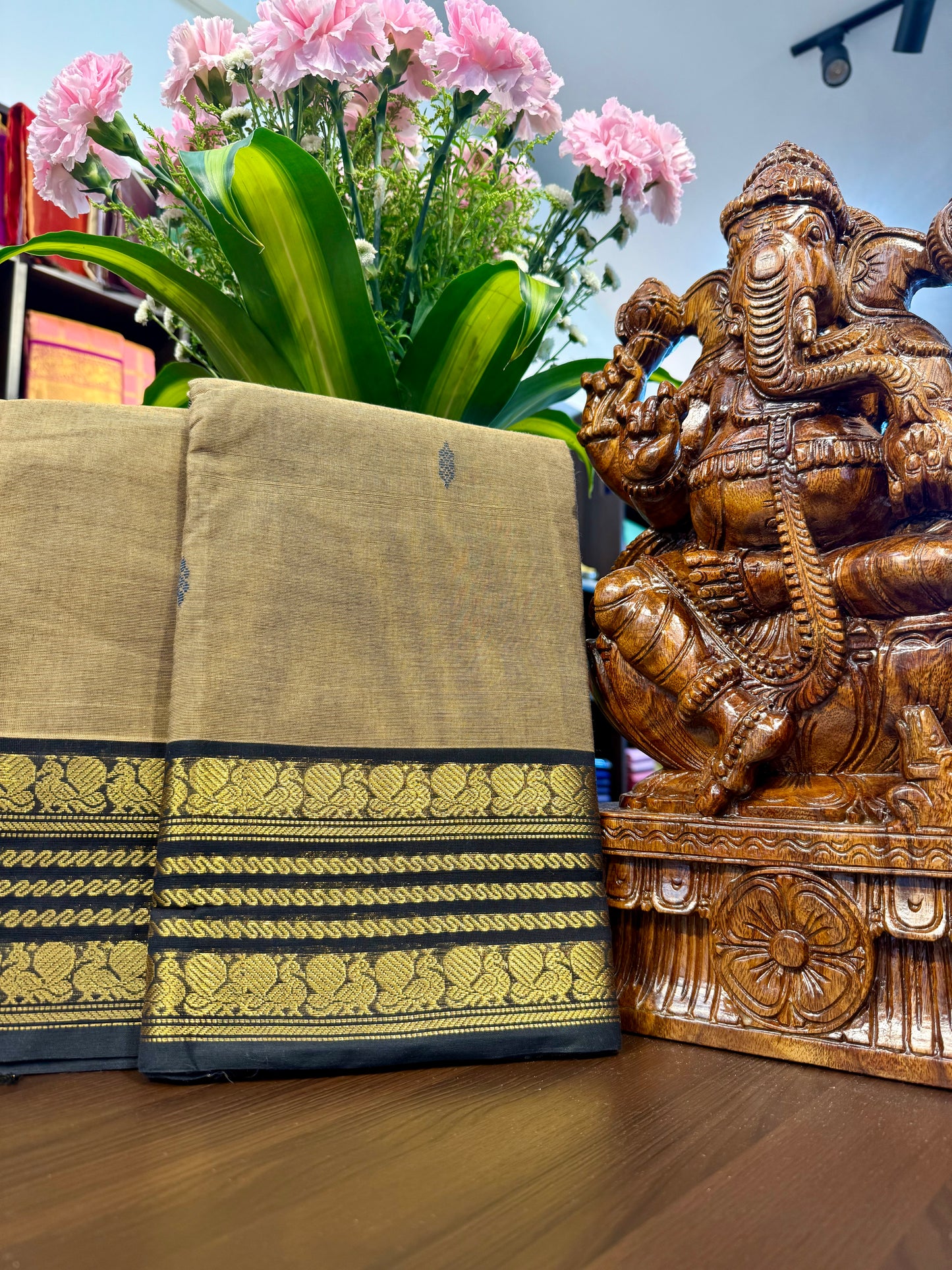 Kanchi Cotton Saree