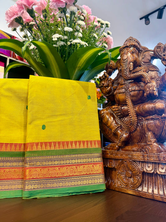 Kanchi Cotton Saree
