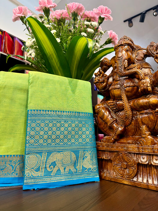 Kanchi Cotton Saree