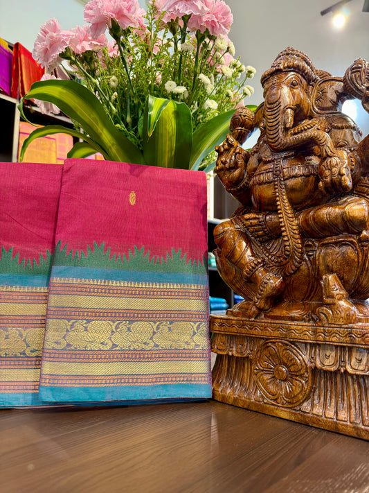 Kanchi Cotton Saree