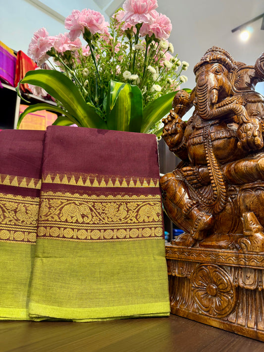 Kanchi Cotton Saree