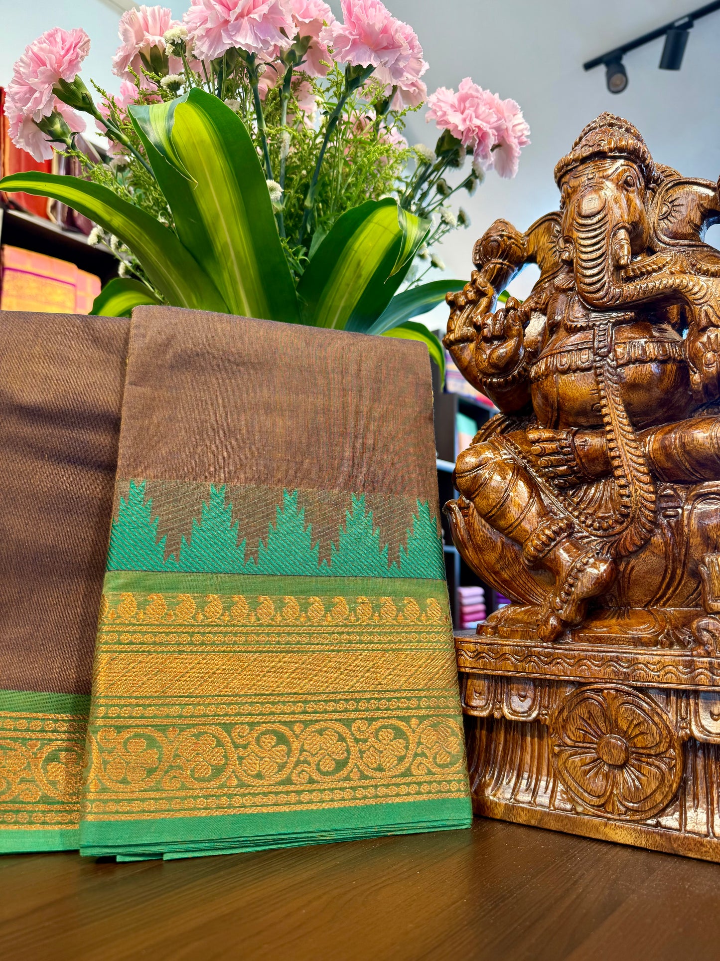 Kanchi Cotton Saree