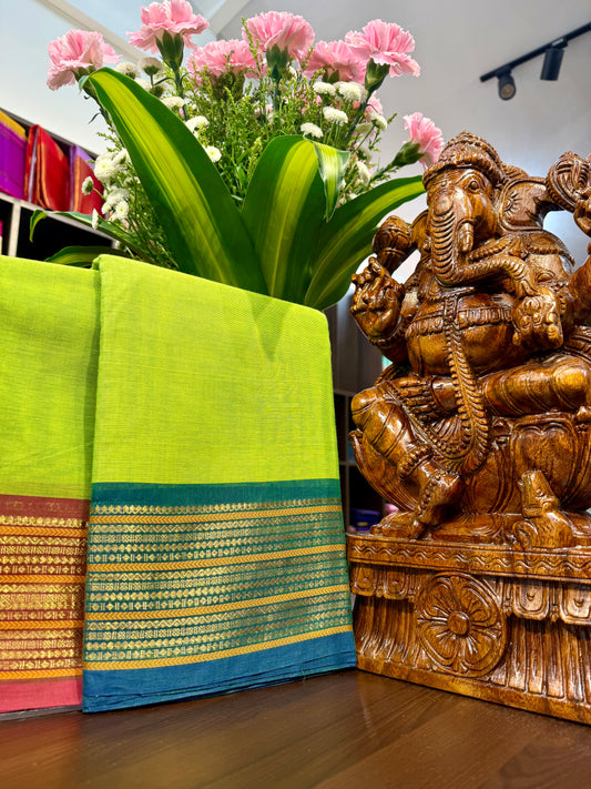 Kanchi Cotton Saree