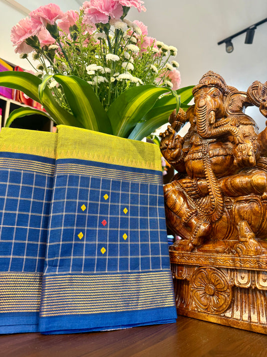 Kanchi Cotton Saree