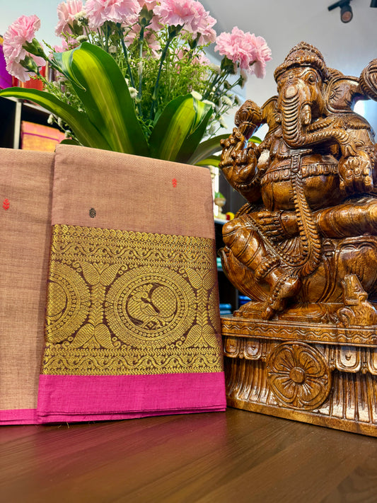 Kanchi Cotton Saree