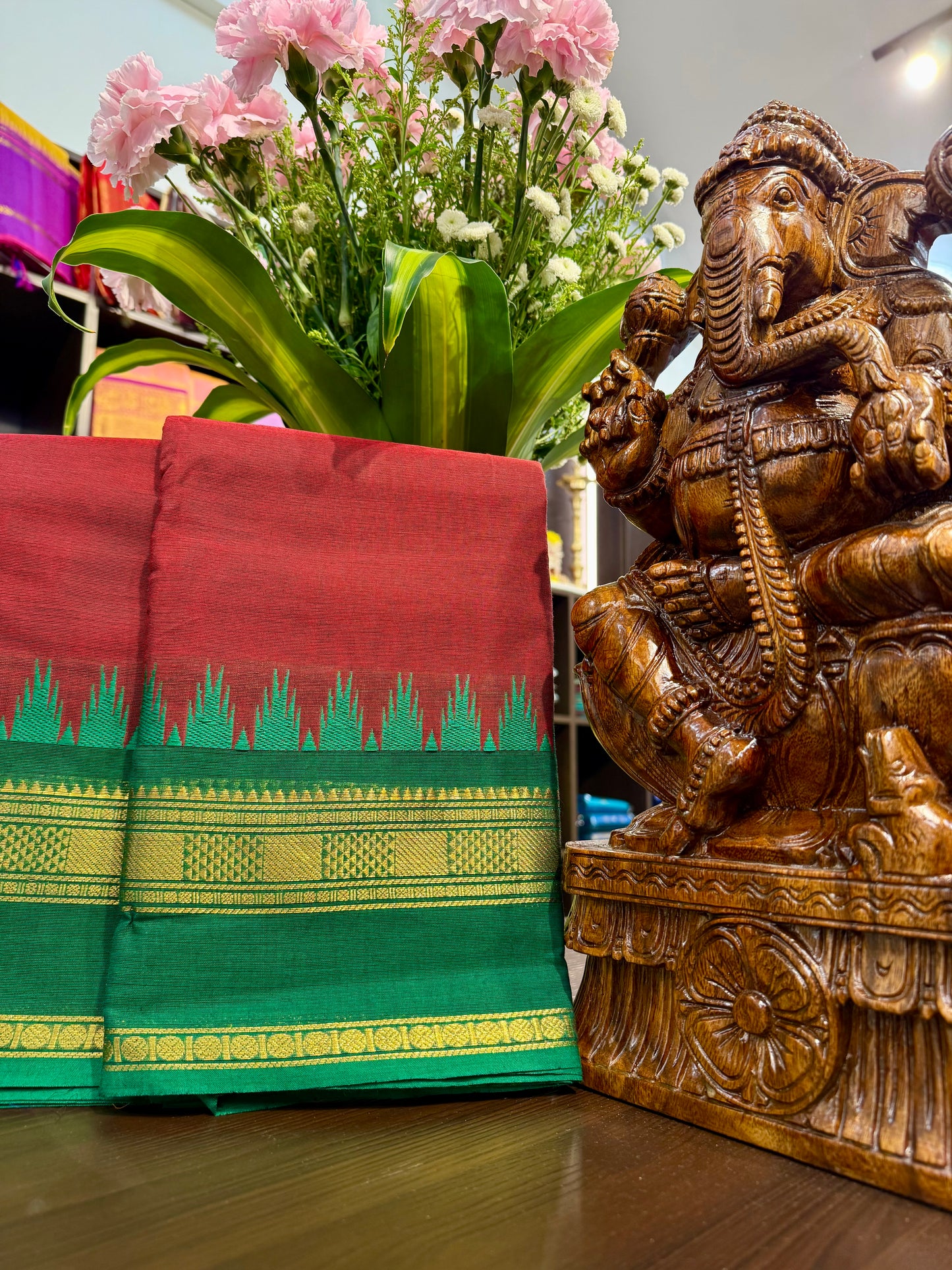 Kanchi Cotton Saree