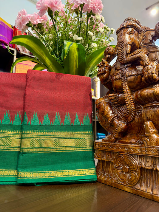 Kanchi Cotton Saree