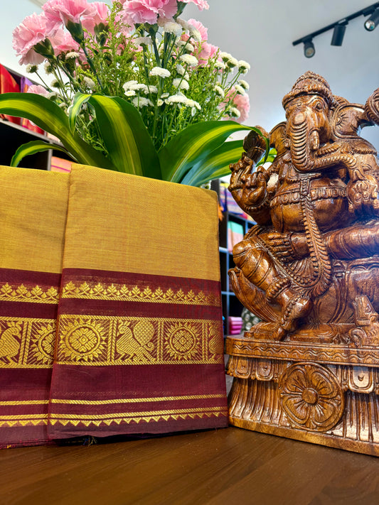 Kanchi Cotton Saree