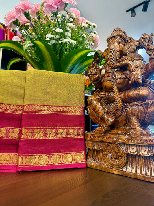 Kanchi Cotton Saree