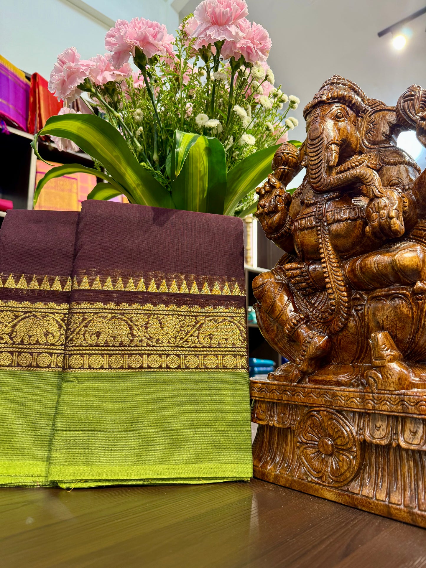 Kanchi Cotton Saree