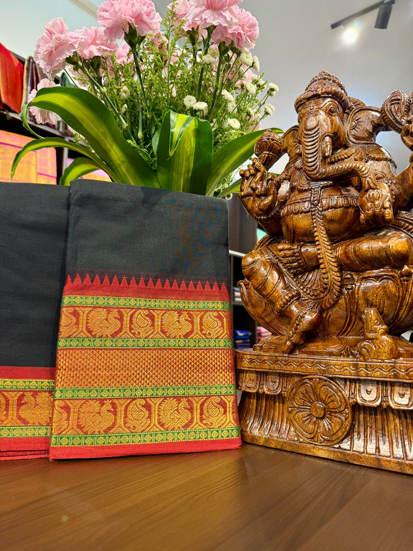 Kanchi Cotton Saree