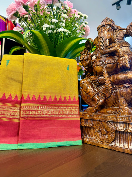 Kanchi Cotton Saree