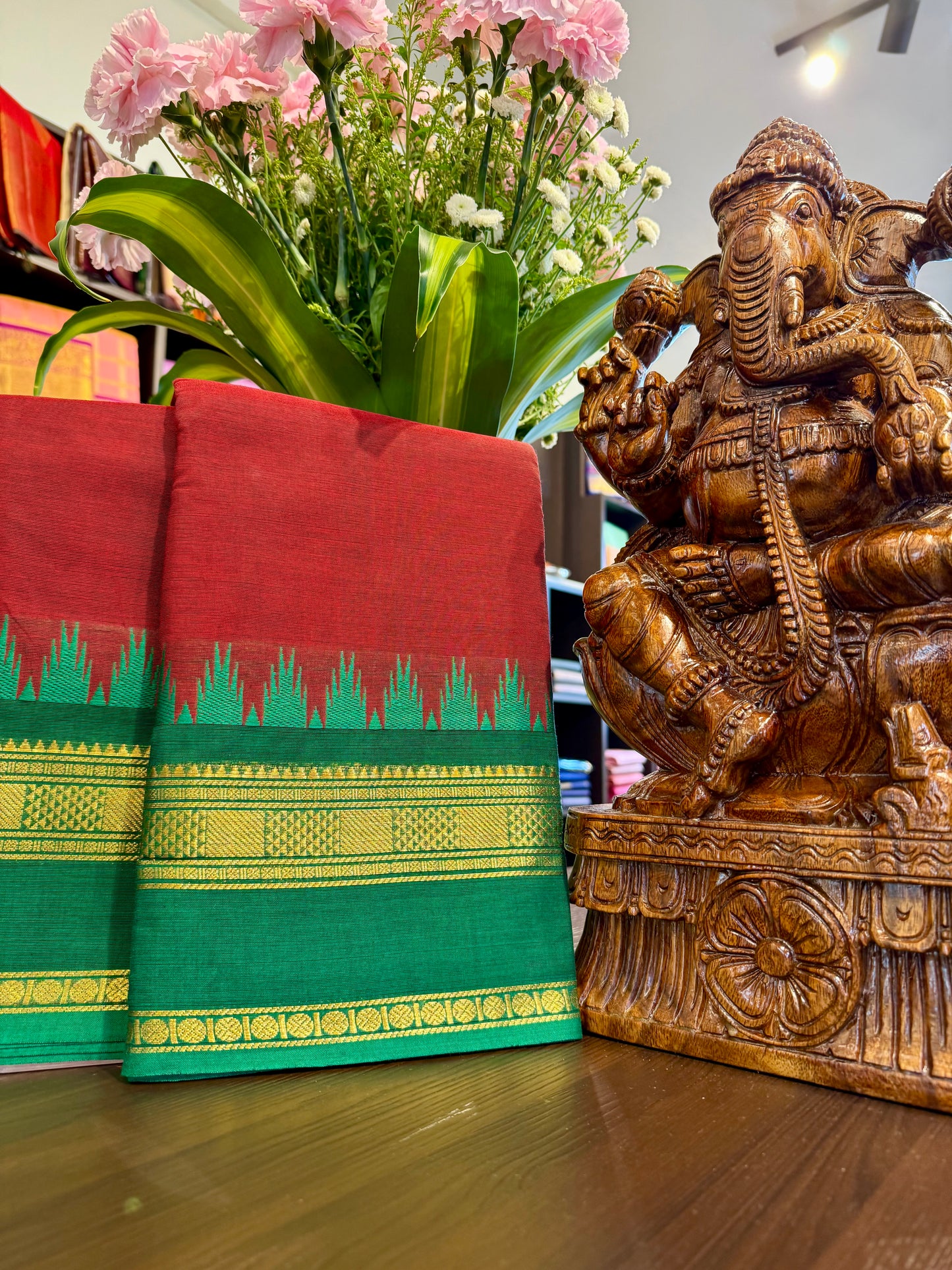 Kanchi Cotton Saree