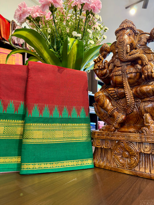 Kanchi Cotton Saree