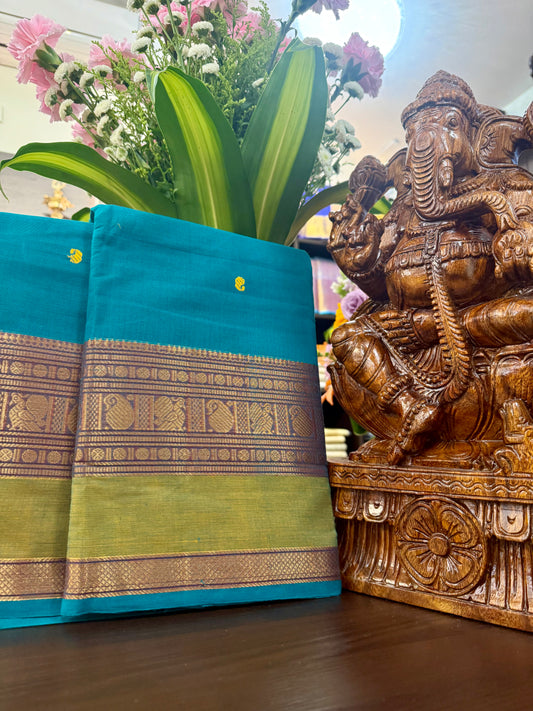 Kanchi Cotton Saree