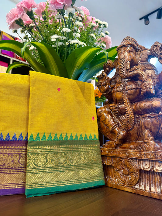 Kanchi Cotton Saree