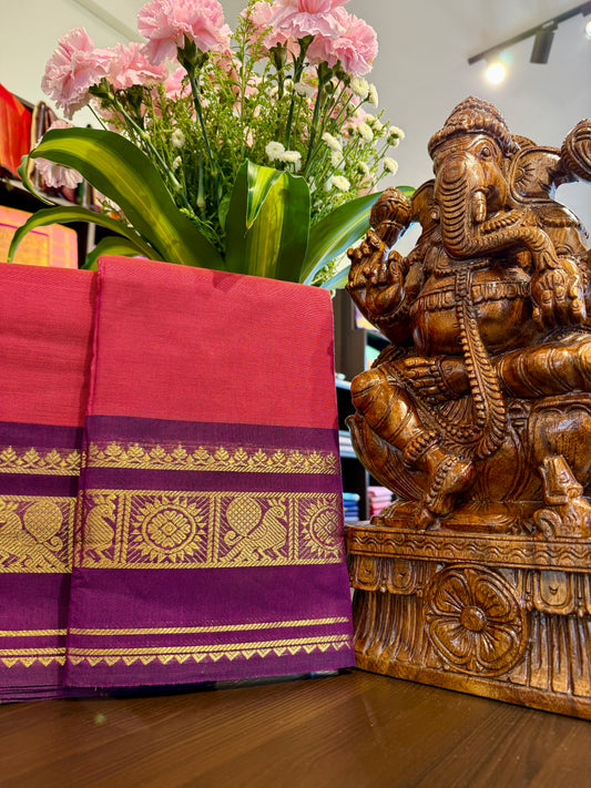 Kanchi Cotton Saree