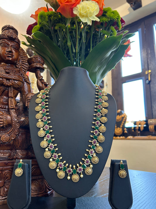 Lavanya Long Necklace Jewellery Set