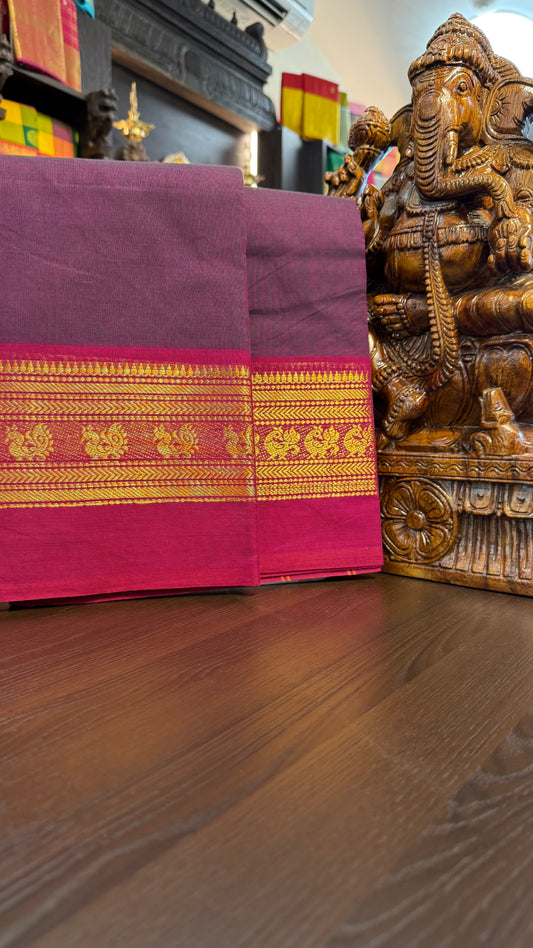 Kanchi Cotton Saree