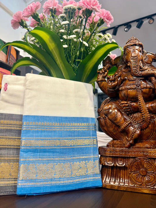 Kanchi Cotton Saree