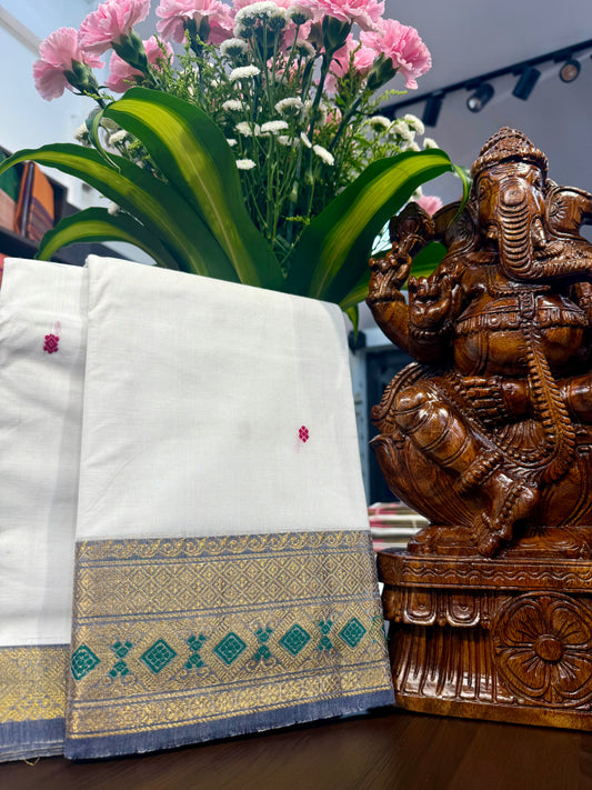 Kanchi Cotton Saree