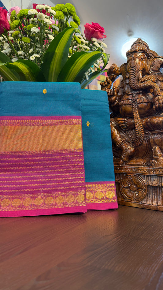 Kanchi Cotton Saree