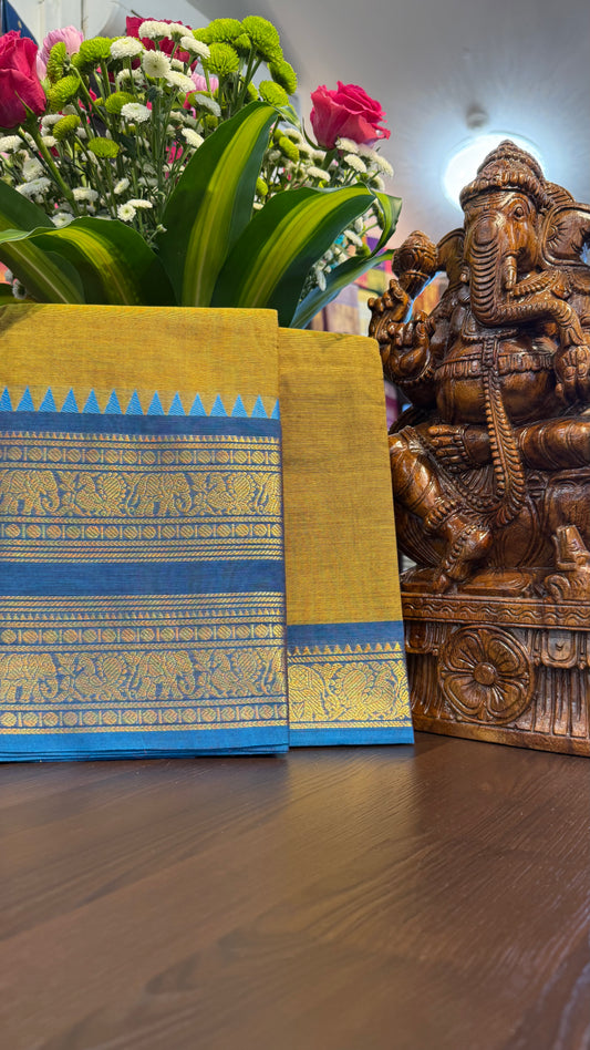 Kanchi Cotton Saree