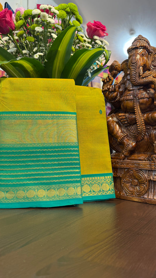 Kanchi Cotton Saree