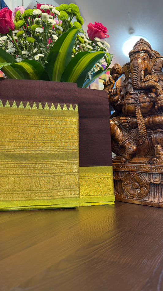 Kanchi Cotton Saree