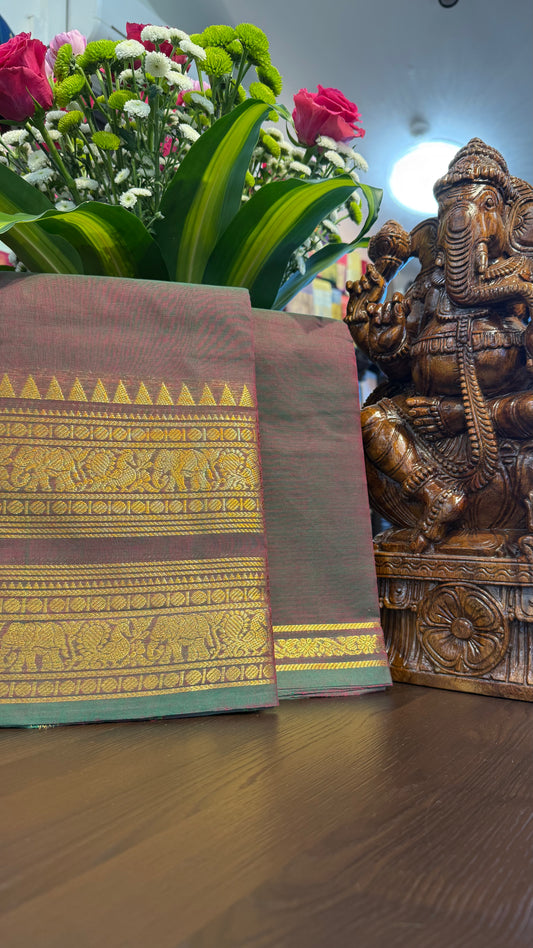 Kanchi Cotton Saree