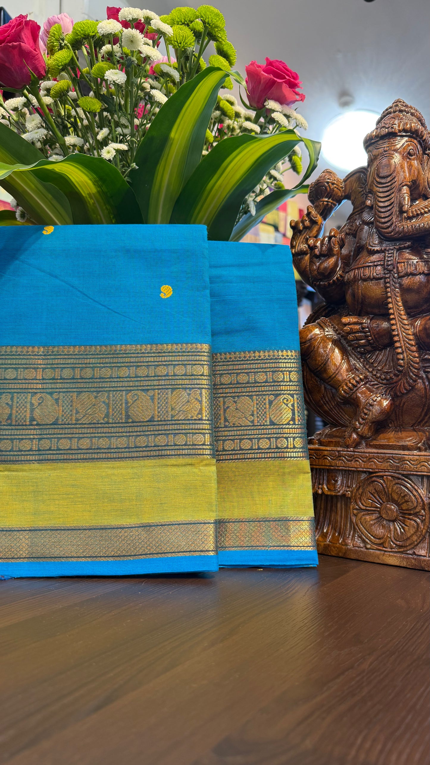 Kanchi Cotton Saree