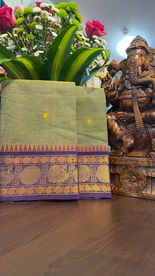 Kanchi Cotton Saree