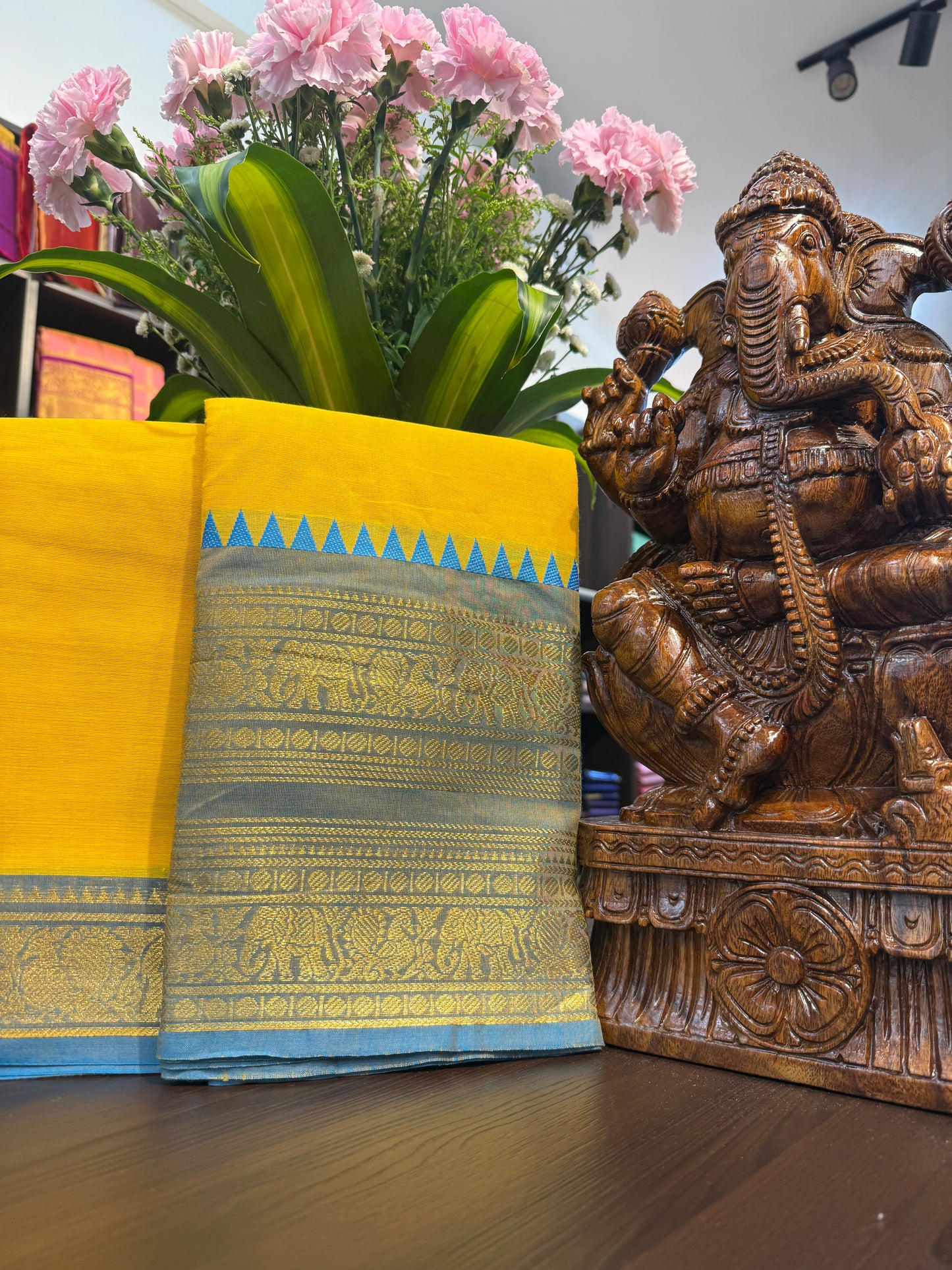 Kanchi Cotton Saree