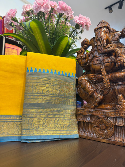 Kanchi Cotton Saree