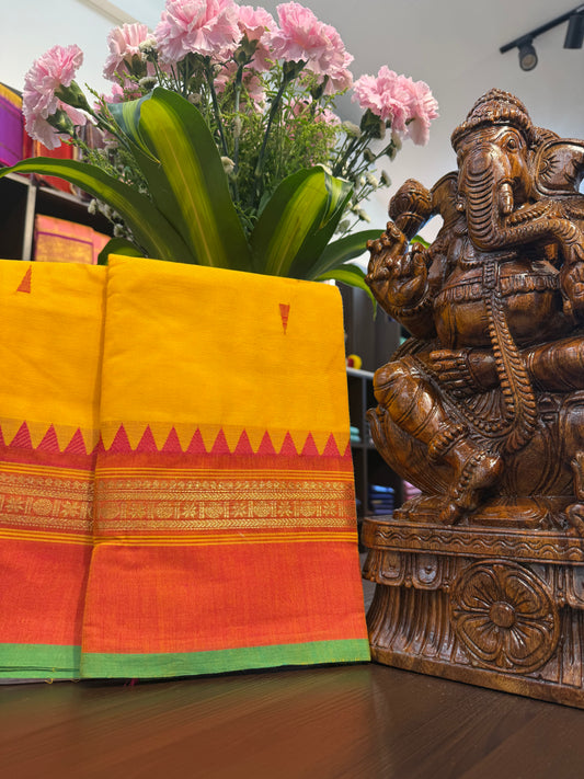 Kanchi Cotton Saree