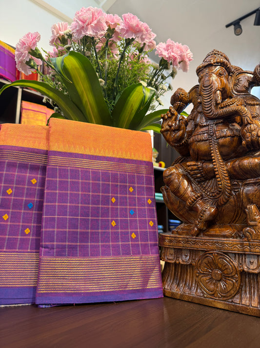 Kanchi Cotton Saree
