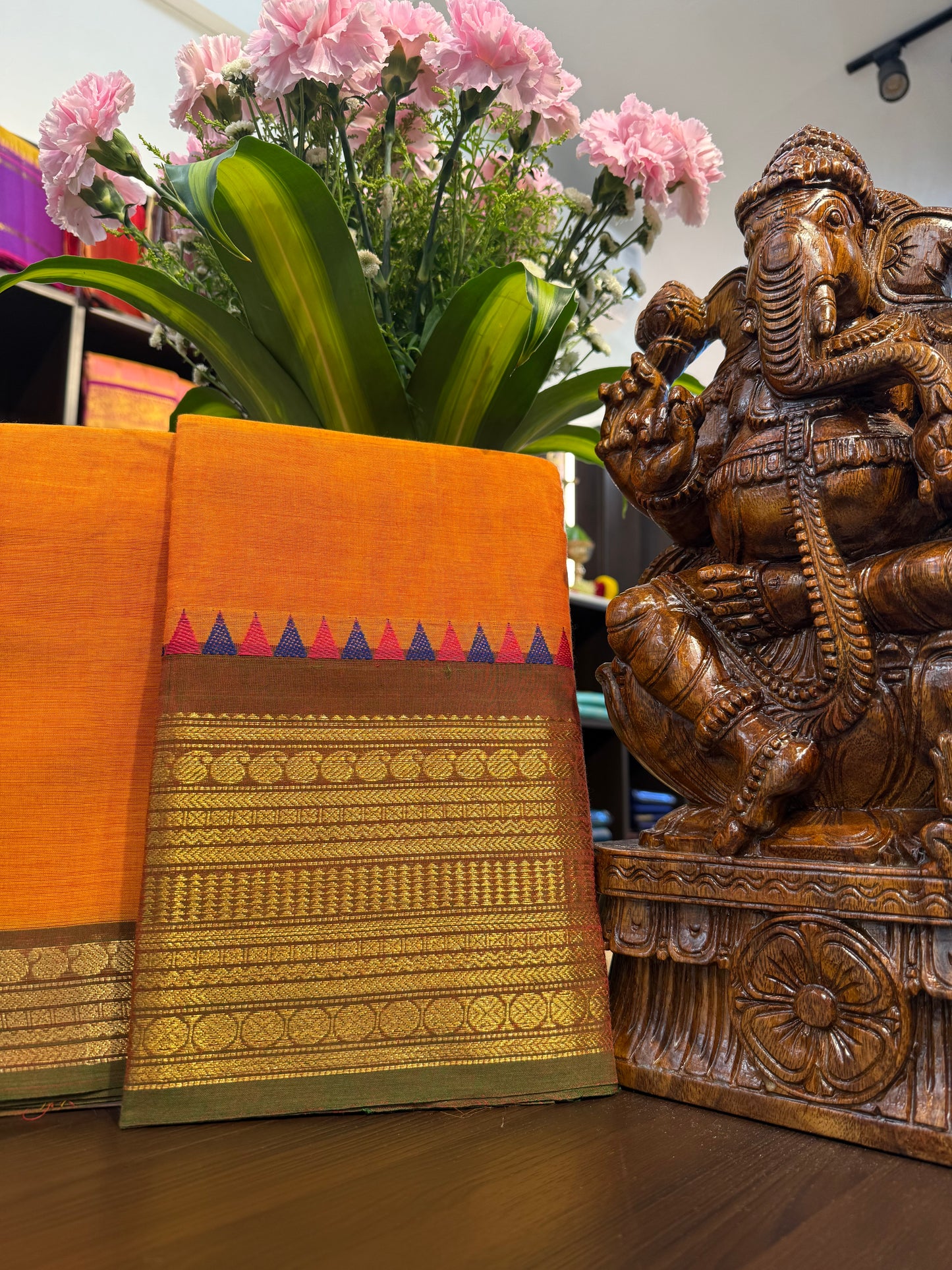 Kanchi Cotton Saree