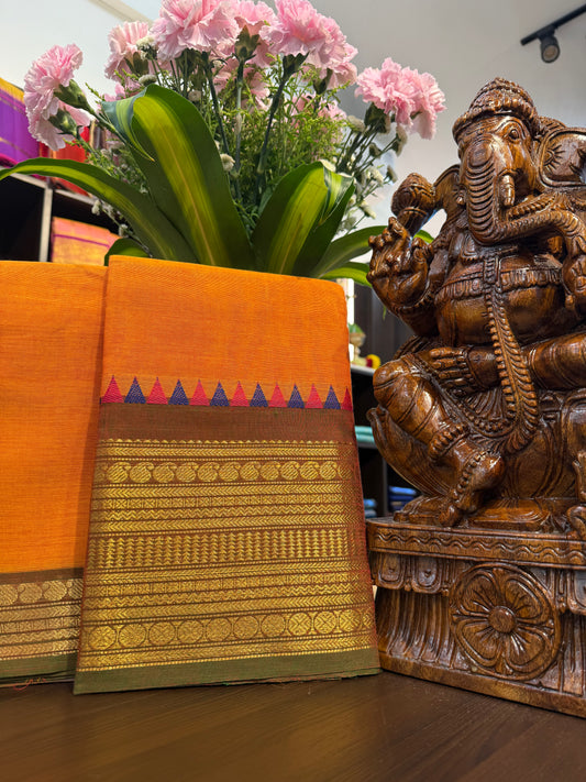 Kanchi Cotton Saree