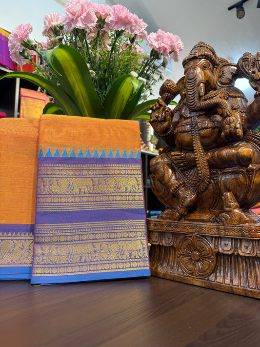 Kanchi Cotton Saree