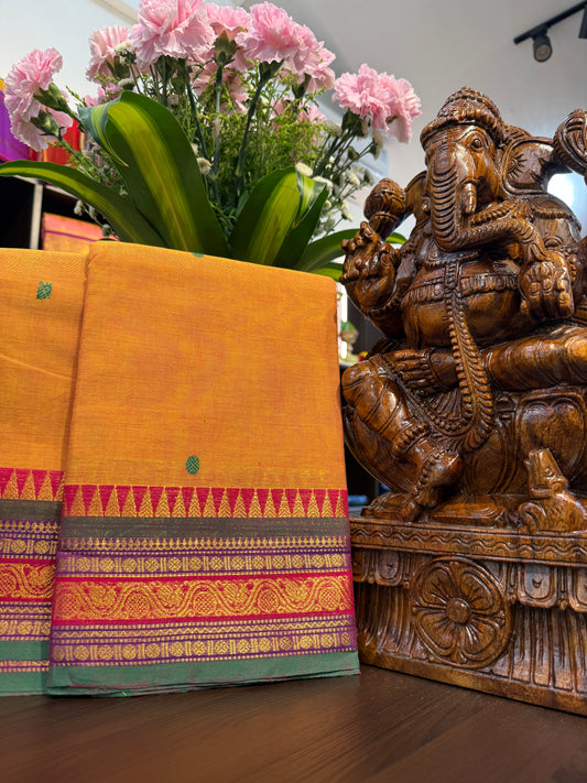 Kanchi Cotton Saree
