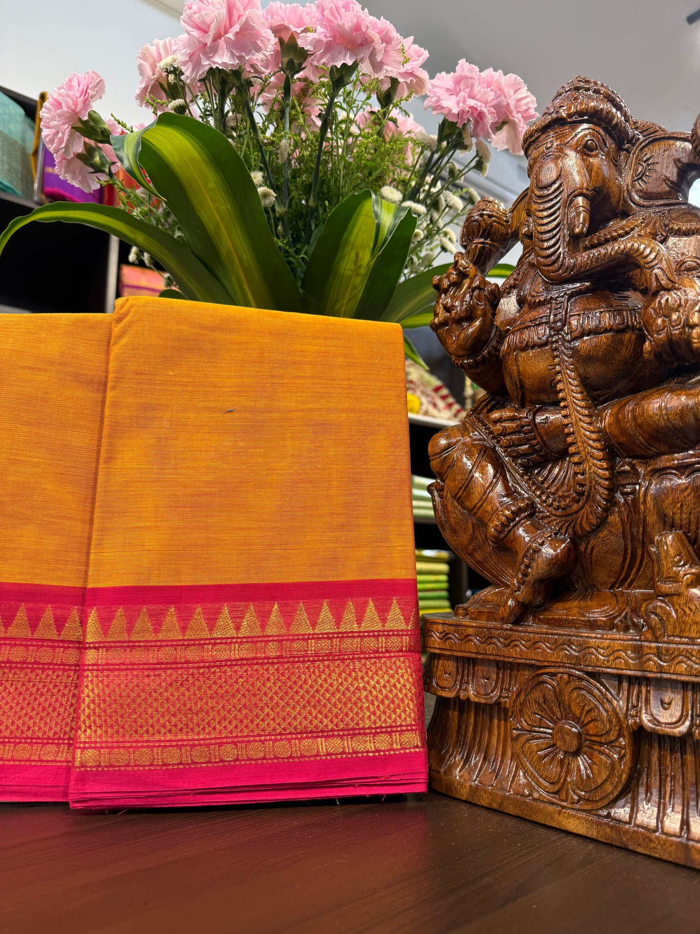 Kanchi Cotton Saree